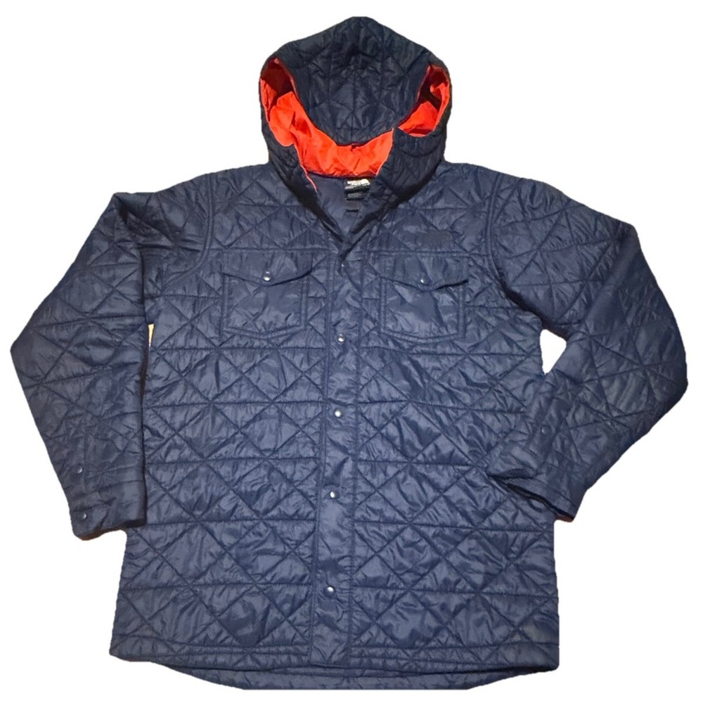 The North Face‎ Boys Puffer Jacket Large 14-16 Lightweight Easy Snap Button